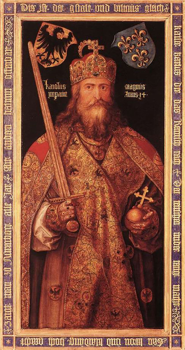 Albrecht Dürer - Emperor Charlemagne and Emperor Sigismund